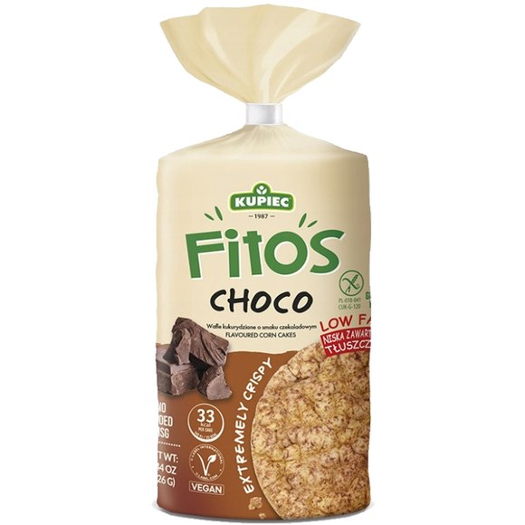 Kupiec FITOS WAFLE smakowe RYŻOWO KUKURYDZIANE i