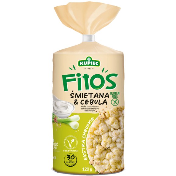Kupiec FITOS WAFLE smakowe RYŻOWO KUKURYDZIANE i