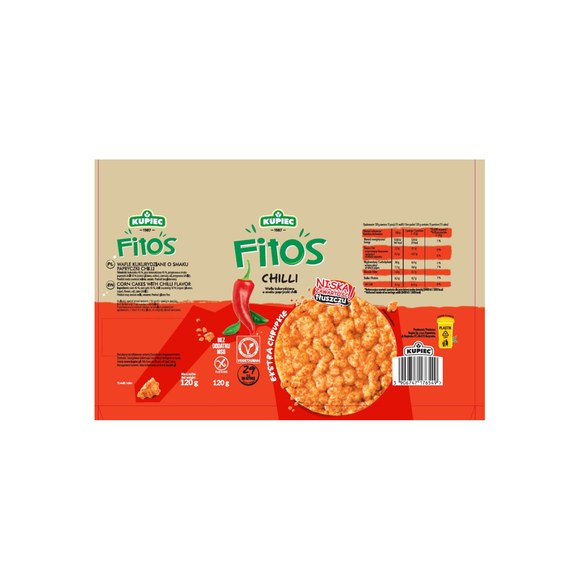 Kupiec FITOS WAFLE smakowe RYŻOWO KUKURYDZIANE i