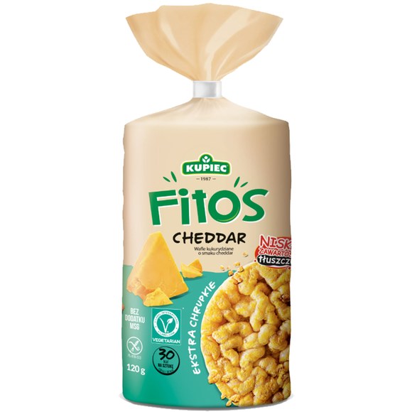 Kupiec FITOS WAFLE smakowe RYŻOWO KUKURYDZIANE i