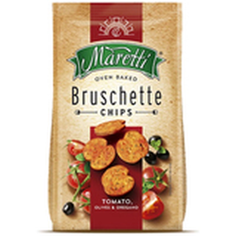 BRUSCHETTA MARETTI Chipsy Krążki chlebowe mix warzyw grzyby