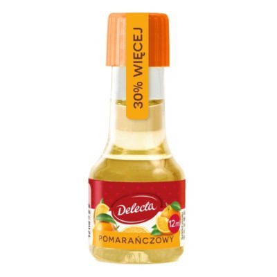 Delecta AROMAT POMARAŃCZOWY DO CIASTA 12ml na 2,5KG ciasta