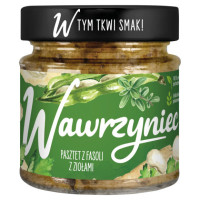 WAWRZYNIEC PASTA PASZTET Z FASOLI Z ZIOŁAMI