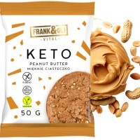 Frank&Oli KETO CIASTKO PEANUT krem pasta ORZECHOWA bez