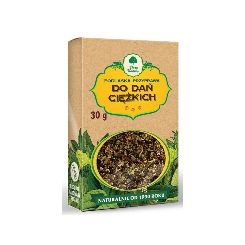 Dary Natury Podlaska PRZYPRAWA DO DAŃ CIĘŻKICH 30g