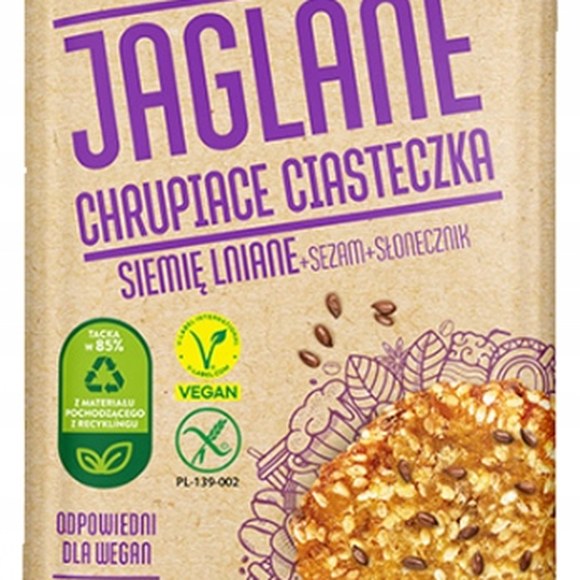 BOX bezglutenowe wegańskie CHRUPIĄCE CIASTKA CIASTECZKA