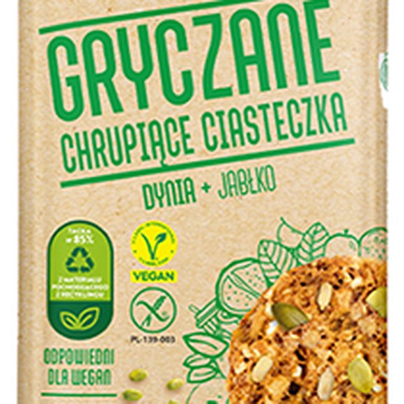 BOX bezglutenowe wegańskie CHRUPIĄCE CIASTKA CIASTECZKA