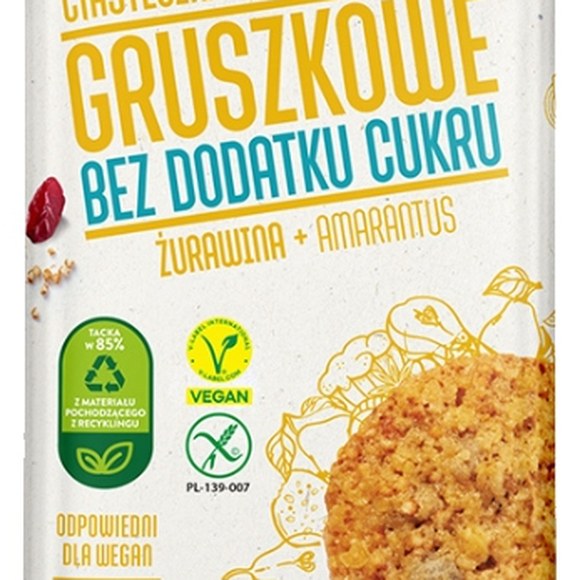 BOX bezglutenowe wegańskie CIASTKA CIASTECZKA 120g x6 MIX