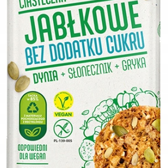 BOX bezglutenowe wegańskie CIASTKA CIASTECZKA 120g x6 MIX