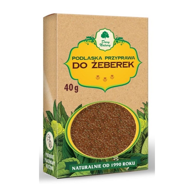 Dary Natury PODLASKA PRZYPRAWA do ŻEBEREK 40G