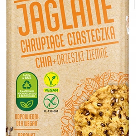 BOX bezglutenowe wegańskie CHRUPIĄCE CIASTKA CIASTECZKA