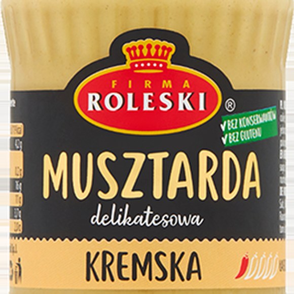 ROLESKI MUSZTARDA mix 6 smaków x175g aż 1,05kg