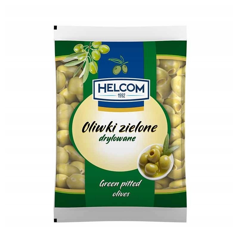 Helcom OLIWKI ZIELONE DRYLOWANE 195g po odsączeniu 70g