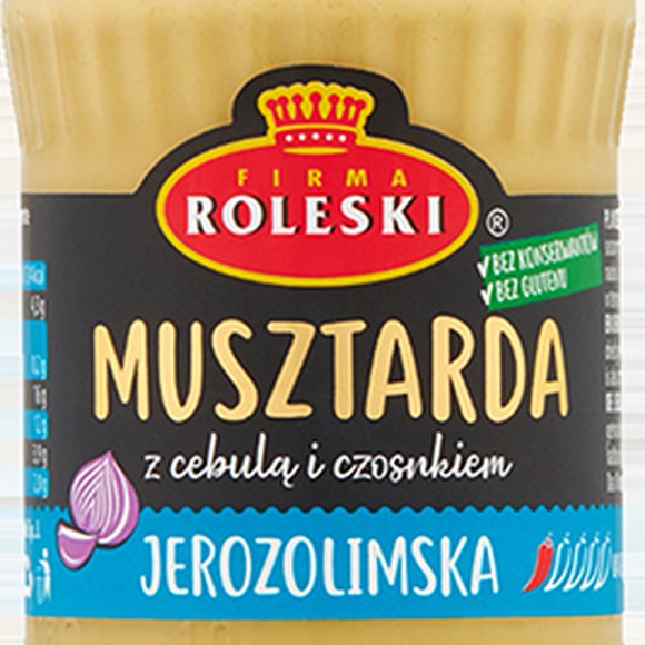 ROLESKI MUSZTARDA mix 3 smaków x175g aż 525g