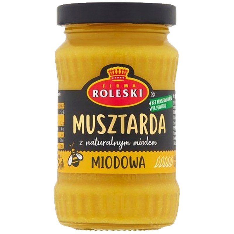 Roleski MUSZTARDA zestaw mix 3 smaków x175g aż 525kg