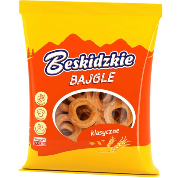 4x BESKIDZKIE BAJGLE KLASYCZNE + Z SOLĄ + KARMEL + KREM