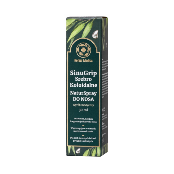 Herbal Monasterium SINUGRIP SREBRO KOLOIDALNE NATURSPRAY DO