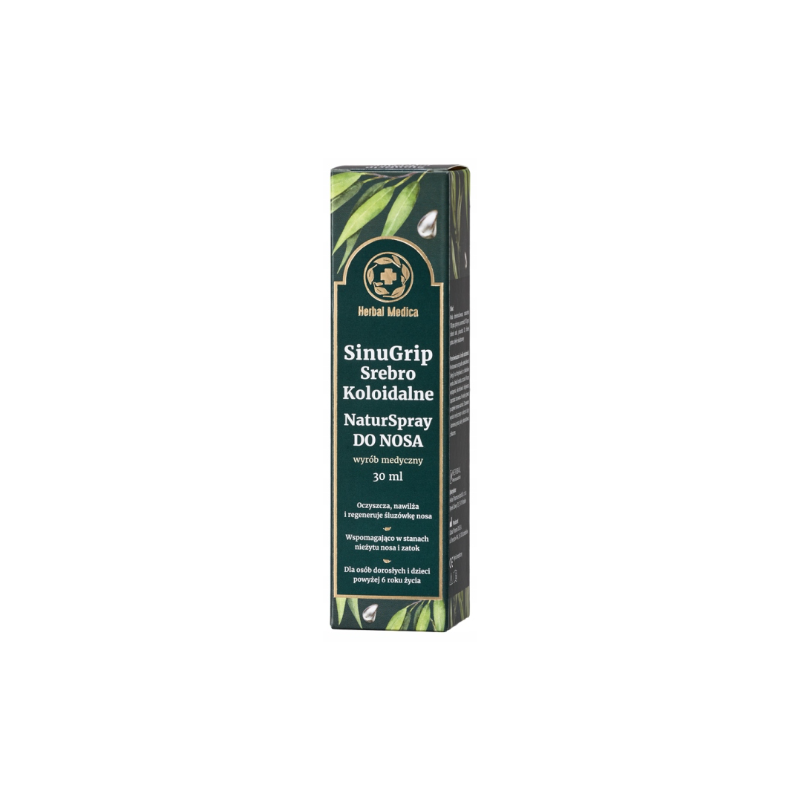 Herbal Monasterium SINUGRIP SREBRO KOLOIDALNE NATURSPRAY DO