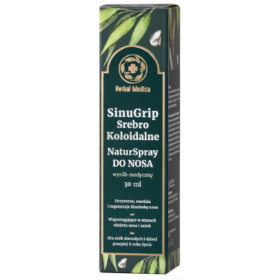 Herbal Monasterium SINUGRIP SREBRO KOLOIDALNE NATURSPRAY DO