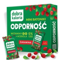 Dobra Kaloria MINI BATONIKI ODPORNOŚĆ ŻURAWINA acerola