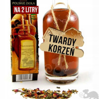 ZAPRAWKA PRZYPRAWA DO ALKOHOLU TWARDY KORZEŃ na 2L