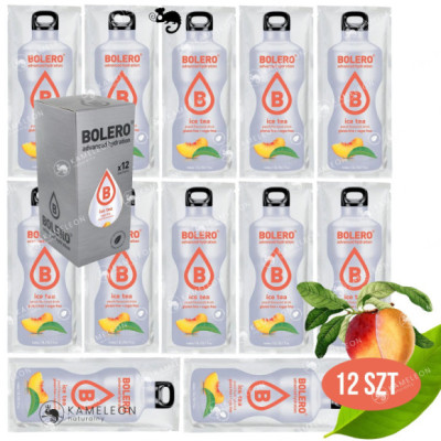 BOLERO DRINK NAPÓJ ICE TEA PEACH BRZOSKWINIA 12szt