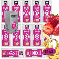 BOLERO DRINK NAPÓJ INSTANT BANAN TRUSKAWKA 9g x12