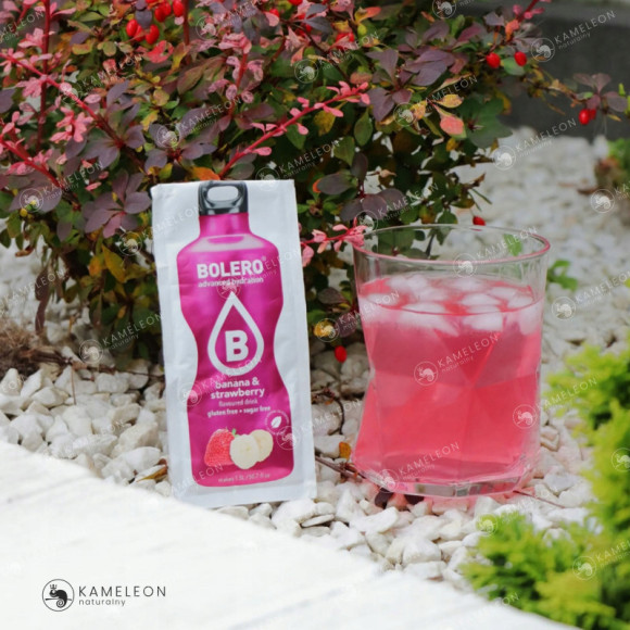 BOLERO DRINK NAPÓJ INSTANT BANAN TRUSKAWKA 9g x12 BOLERO DRINK NAPÓJ INSTANT BANAN TRUSKAWKA 9g x12