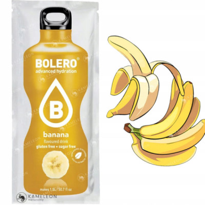 BOLERO DRINK NAPÓJ INSTANT w proszku BANAN 9g 1-3L
