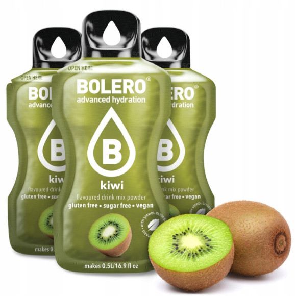 BOLERO DRINK NAPÓJ INSTANT w proszku KIWI 3g BOLERO DRINK NAPÓJ INSTANT w proszku KIWI 3g
