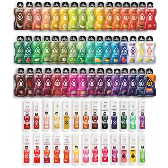 BOLERO DRINK NAPÓJ IZOTONICZNY W PROSZKU mix 74 smaków 3g