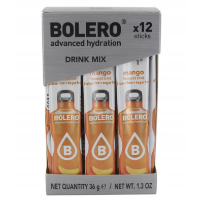 BOLERO DRINK NAPÓJ INSTANT w proszku MANGO 12x3g