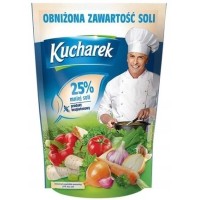 Kucharek PRZYPRAWA DO POTRAW Z OBNIŻONĄ ZAWARTOŚCIĄ SOLI