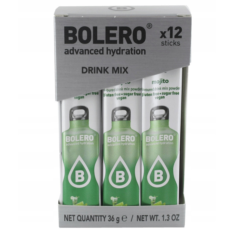 BOLERO DRINK NAPÓJ INSTANT w proszku MOJITO 12x3g