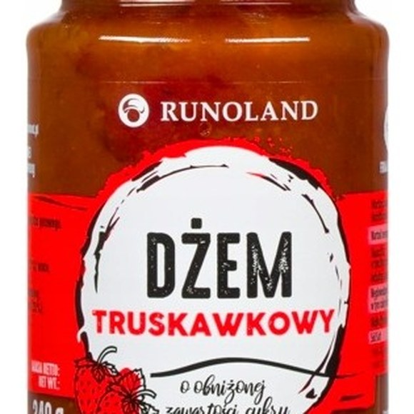Runoland DŻEM zestaw 3szt z JAGODY LEŚNEJ TRUSKAWKOWY