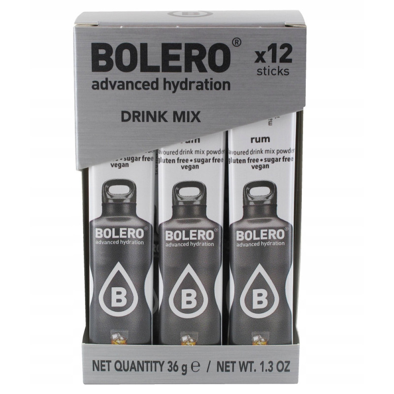 BOLERO DRINK NAPÓJ INSTANT w proszku RUM 12x3g