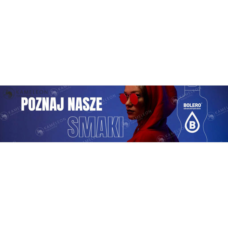 BOLERO DRINK NAPÓJ IZOTONICZNY INSTANT w proszku MANGO bez cukru stewia 9g