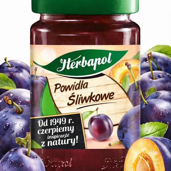Herbapol POWIDŁA ŚLIWKOWE WĘGIERKOWE 290G
