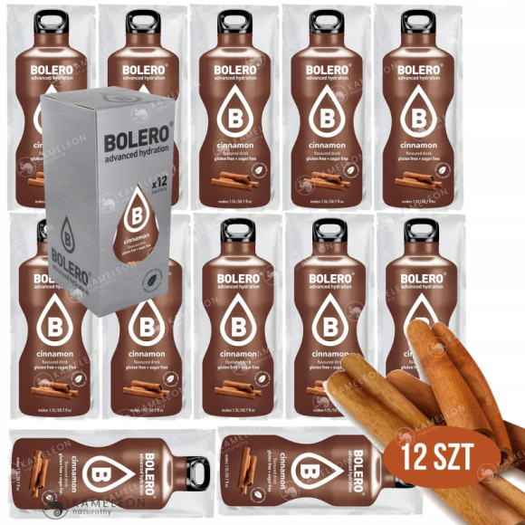 BOLERO DRINK NAPÓJ w proszku CYNAMON cynamonowy 9g BOLERO DRINK NAPÓJ w proszku CYNAMON cynamonowy 9g