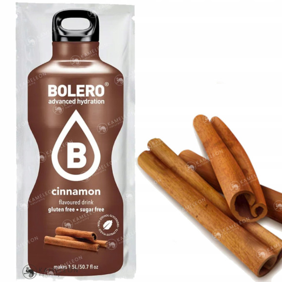 BOLERO DRINK NAPÓJ w proszku CYNAMON cynamonowy 9g BOLERO DRINK NAPÓJ w proszku CYNAMON cynamonowy 9g