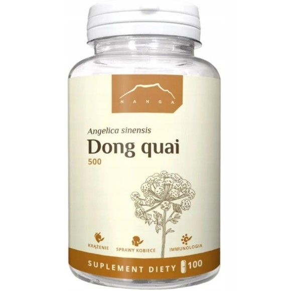 Nanga DONG QUAI 500mg 100 kapsułek DZIĘGIEL CHIŃSKI