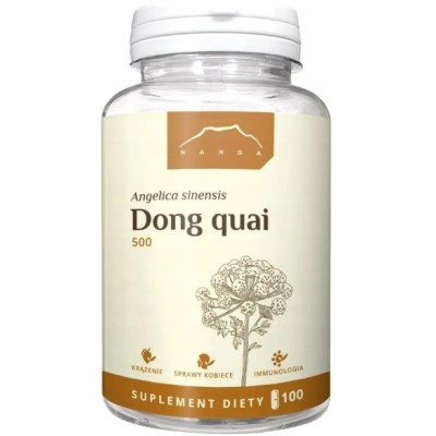 Nanga DONG QUAI 500mg 100 kapsułek DZIĘGIEL CHIŃSKI