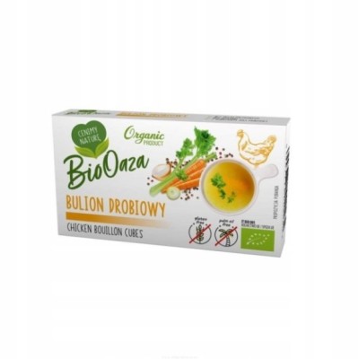 BULION DROBIOWY Kostki DROBIOWE bez glutenu 6x11g 66G na