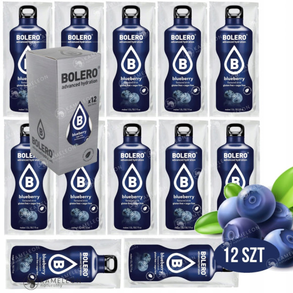 BOLERO DRINK NAPÓJ w proszku JAGODA JAGODOWY 9g BOLERO DRINK NAPÓJ w proszku JAGODA JAGODOWY 9g