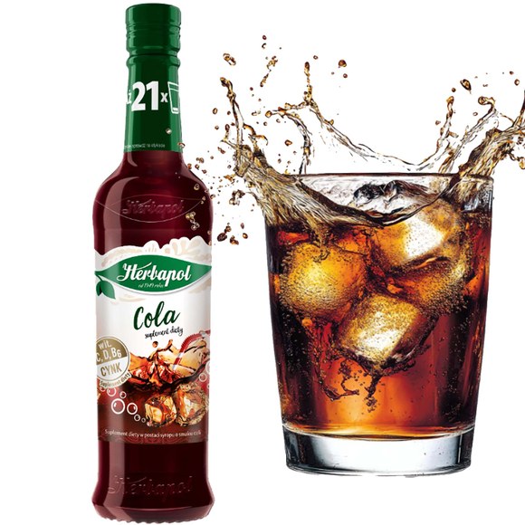 HERBAPOL SYROP MIX4 SMAKÓW ICETEA CYTRYNA ICETEA