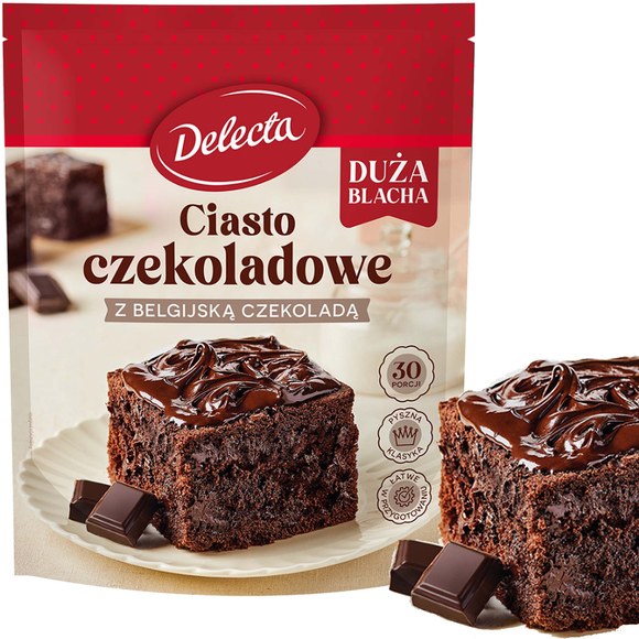 Delecta CIASTO JOGURTOWE CZEKOLADOWE PIERNIK DROŻDŻOWE