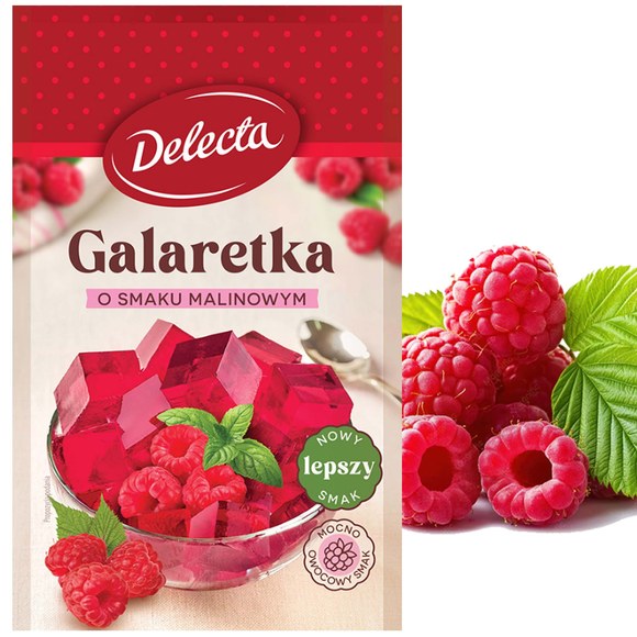 Delecta GALARETKA MIX 6 OWOCOWYCH SMAKÓW 70g x6 = 0,42kg