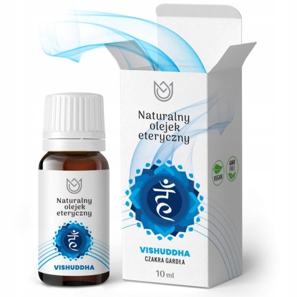 NATURALNY OLEJEK ETERYCZNY czakra gardła VISHUDDHA 10ml