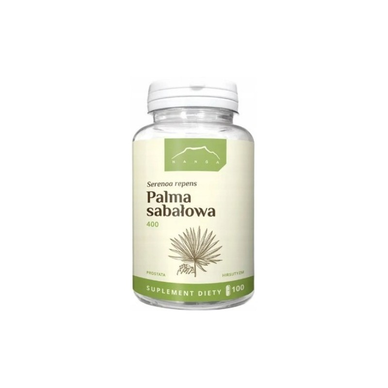 Nanga PALMA SABAŁOWA 400mg 100 kapsułek wsparcie PROSTATA