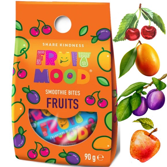 FRUIT MOOD - SMOOTHIE BITES - FRUITS & BERRIES MIX 3 SMAKÓW
